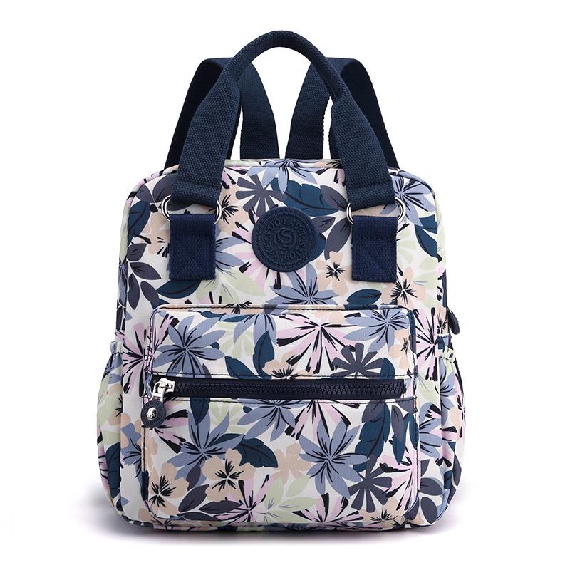 Schoolbag Fashion Trend Women's Backpack Large Capacity 11 Colors Optional Travel Leisure Portable Backpack Commuter Bag
