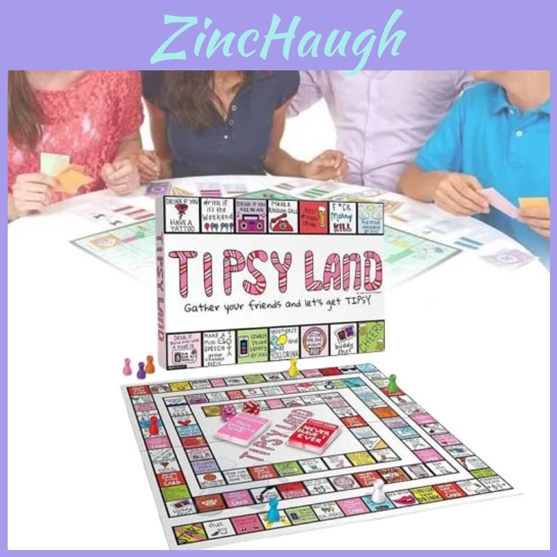 Tipsy Land Party Board Game Exciting Fun Game For Friends And Entertaining Gatherings