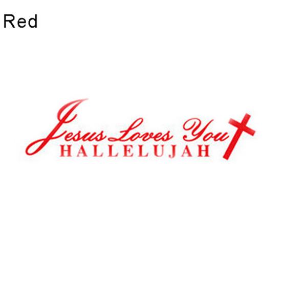 Halleluja Auto LKW Karosserie Fenster Reflektierende Aufkleber Aufkleber Dekoration