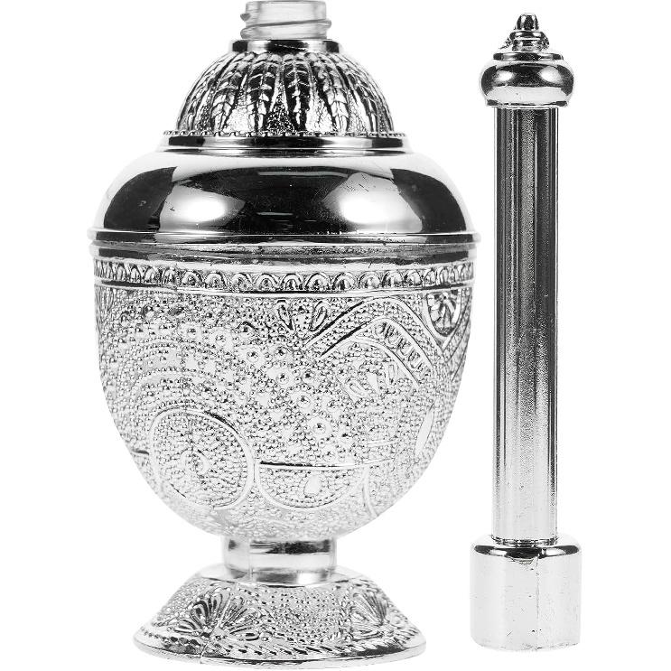 Housoutil Holy Water Bottle Home Accents Decor Home Decor Glass Material Container Wedding Decor Blessing Water Bottle Decorative Vials Decorative