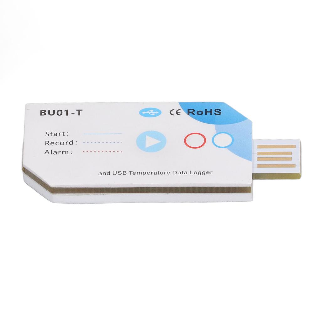USB Temperature Humidity Data Logger BT 32000 Points Cover 120days PDF Report Disposable Temp