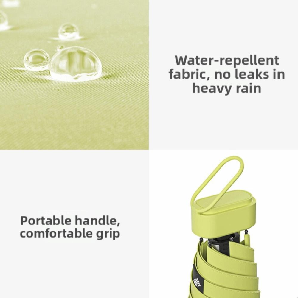 UV Protection Mini Folding Umbrella Full Shade Sun Shade Umbrella New Dual-Use Umbrella Travel Use