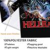 Custom Name Hellraiser Wall Tapestry Aesthetic Wall Hanging Printed Fabric Blanket Decorative Tapestries for Bedroom Living Room Home Decor