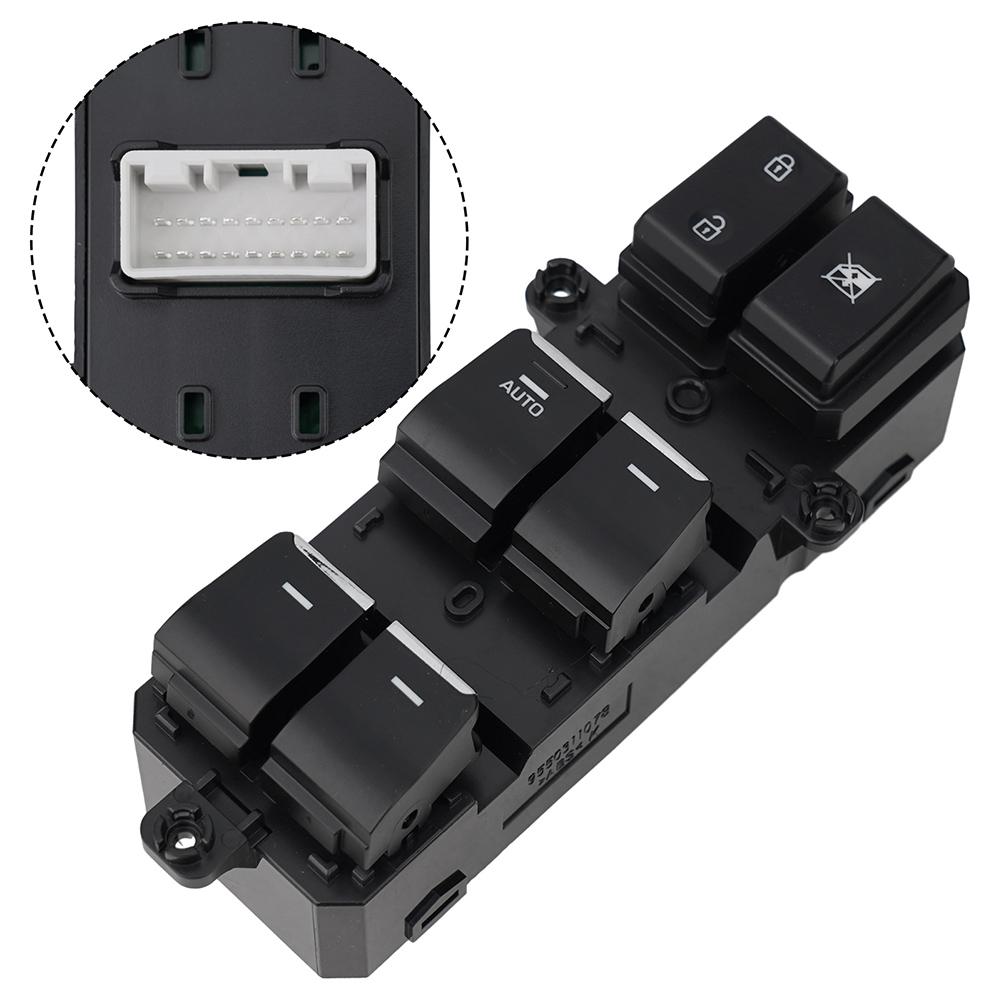 93571-D3000 LHD Car Door Master Power Window Switch For Hyundai For TUCSON 17-18 (driver's, Master), Automatic Up And Down ( LH