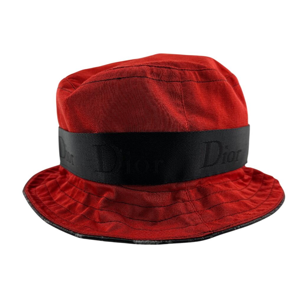 

Dior CPX04015 silk hat Red silk Used