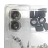 Kältemittelfüllschlauchkappenkerne 1/4 3/8 Zoll Dichtungen Reparaturwerkzeugsatz