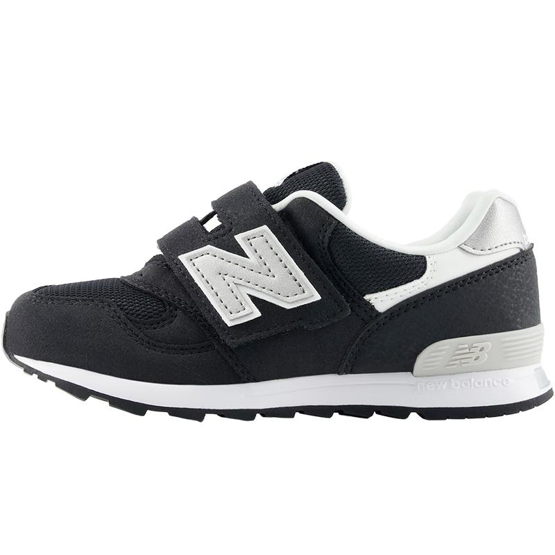 Детские ретро-кроссовки New Balance 313 на липучках US 12 чёрный