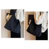 Suede Shoulder Bag Retro Design Large Capacity Crossbody Handbag Adjustable Strap Large Capacity Casual
