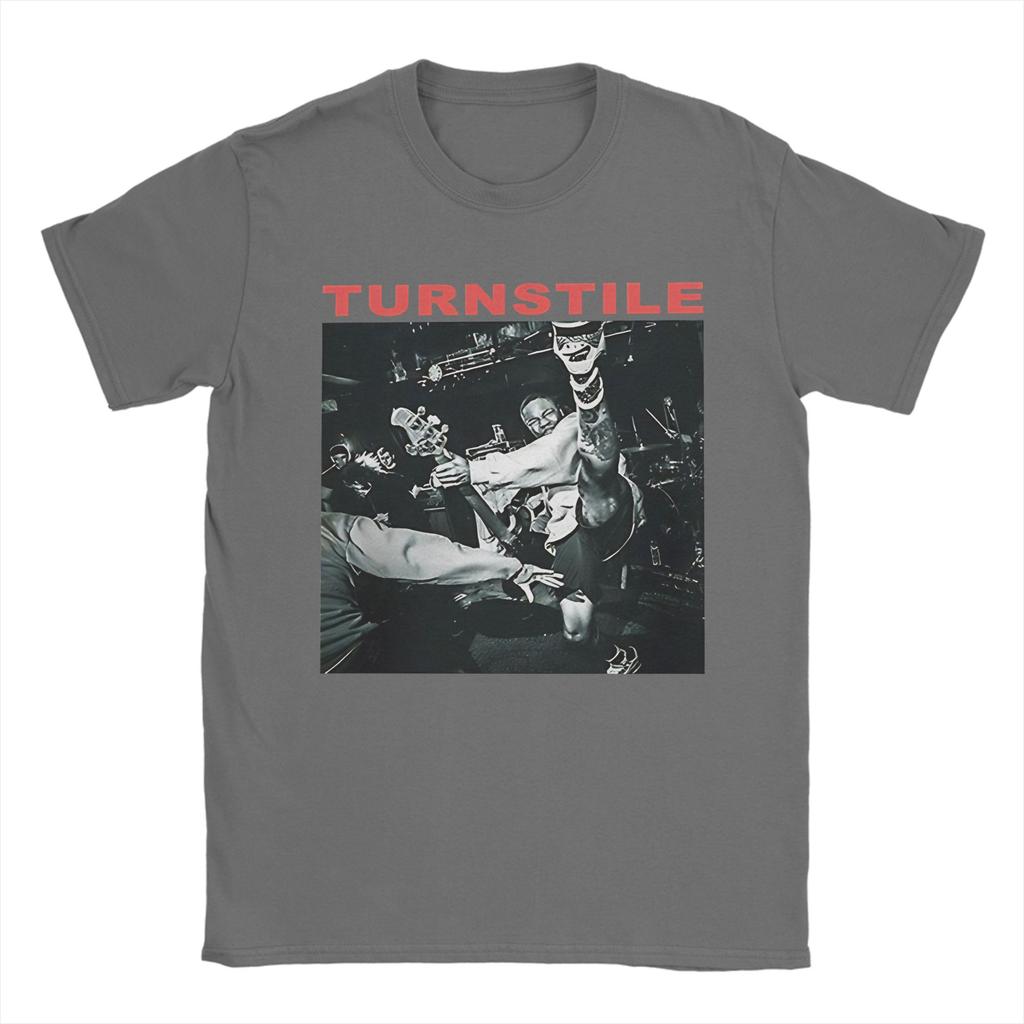 Turnstile American Hardcore Punk Band TShirt Summer 100 Cotton T Shirts For Unisex Fashion Printed Tee Shirt Short Sleeve Clothes