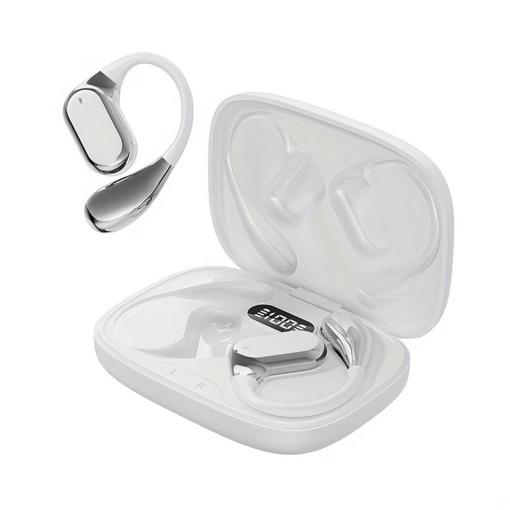 Echtes kabelloses Headset – Gaming-Headset, HD-Anruf, Sport-Headset, Smart-Headset, USB-Aufladung, Touch-Steuerung, geräuschlose Steuerung, kabelloses Headset