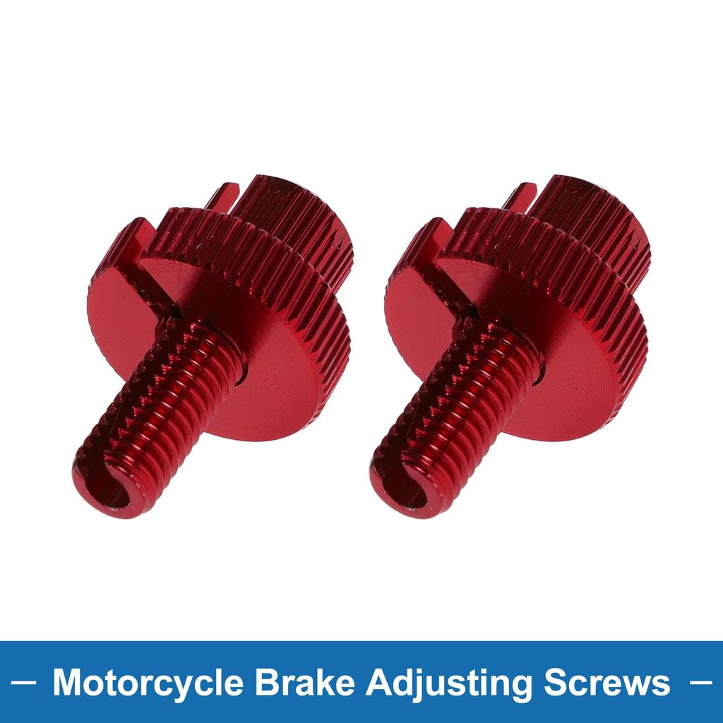A ABSOPRO Motorcycle Brake Lever Valley Adjuster Screw M8 Motorcycle