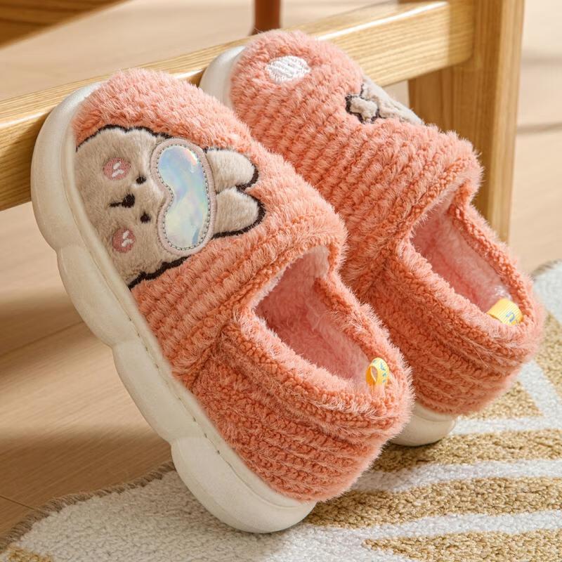 

Детские хлопковые тапочки на толстой подошве HANDUNYOU