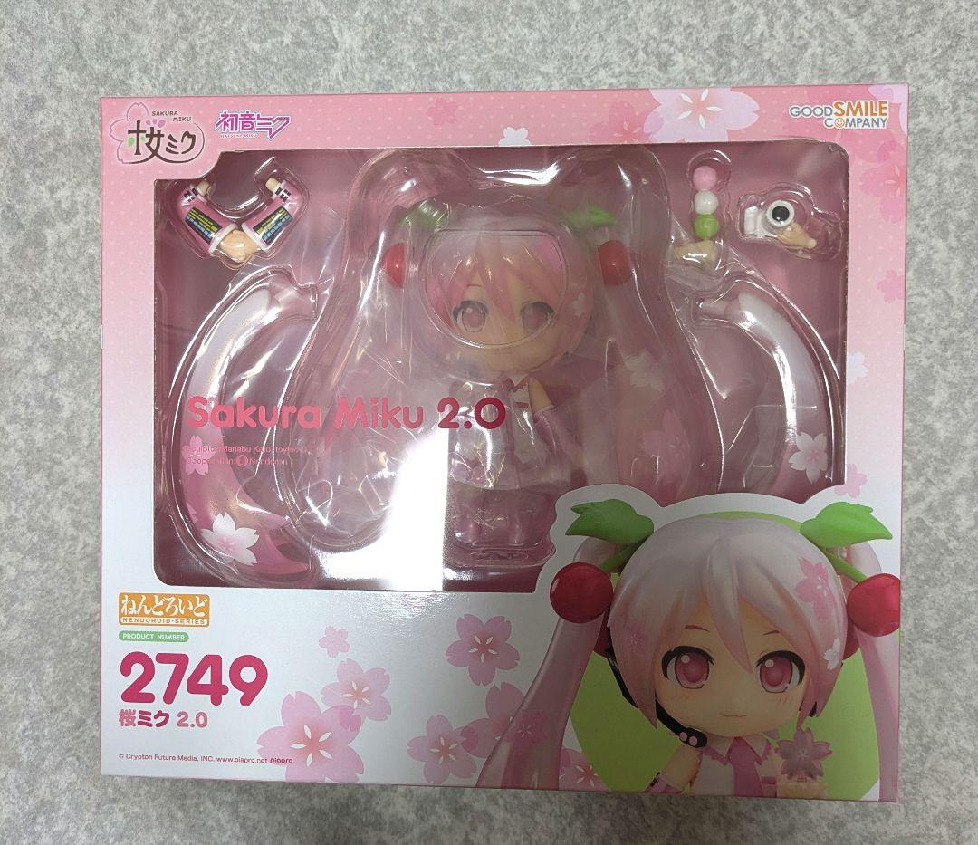 

[USED] Nendoroid Sakura Miku 2.0 Hatsune Miku figure