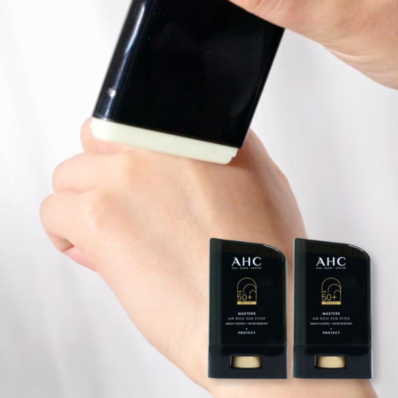 AHC Masters Air Rich Sun Stick SPF 50+ PA++++ 22gX 2+Sun Cream 10mlX 2