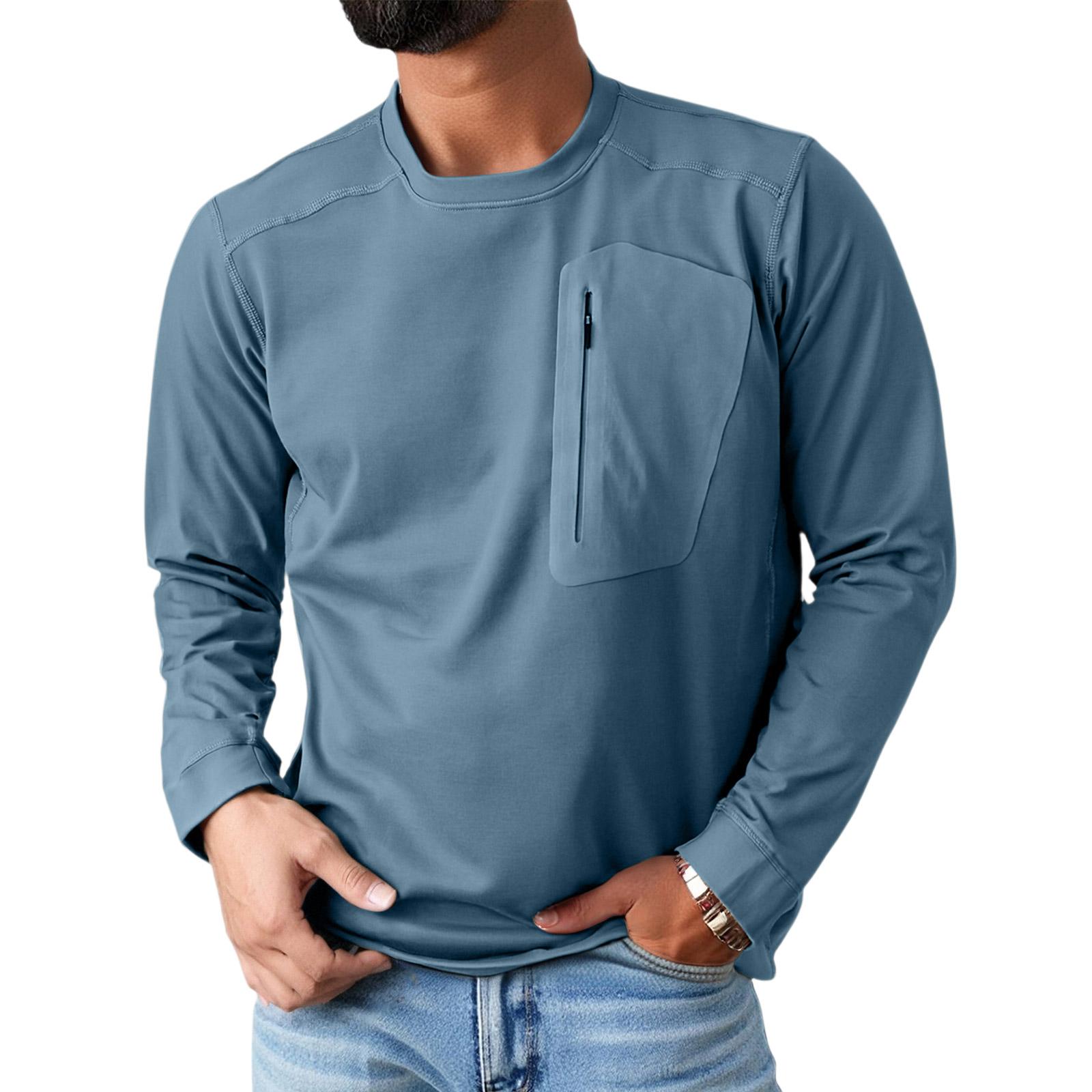 

Men s Hoodie Trend Loose Round Neck Pullover L