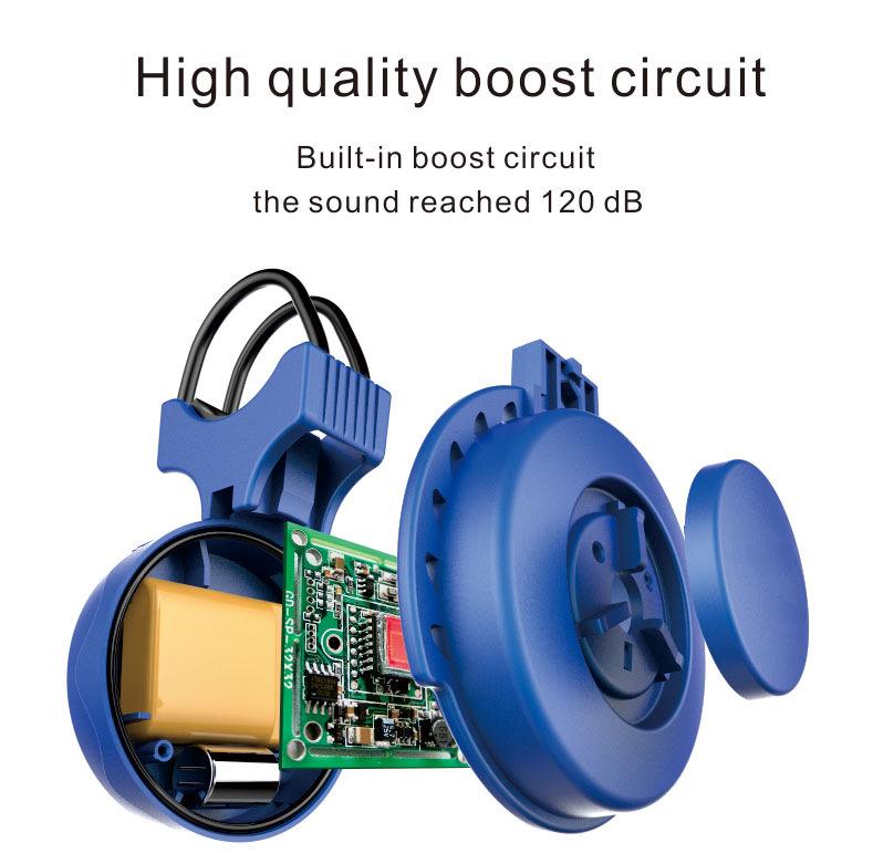 USB Rechargeable Electric Horn for Bicycles and Scooters