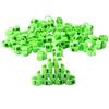 100Pcs Bird Leg Band Eco-friendly Simple To Apply Plastic Poultry Identification Band for Poultry
