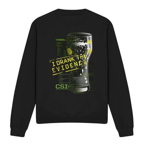CSI Unisex Adult I Drank the Evidence Sweatshirt