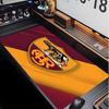 Tappetino per Mouse con Motivo Calcio AS Roma No?Tappetino Mouse da Gioco Antiscivolo con Base in Gomma per Scrivania Ufficio Casa