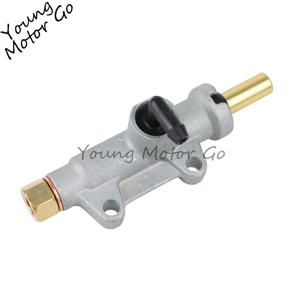 Motorcycle Rear Foot Hydraulic Brake Master Cylinder Pump For ATV Polaris Sportsman 335 400 450 500 600 700 800 Reservoir Magnum