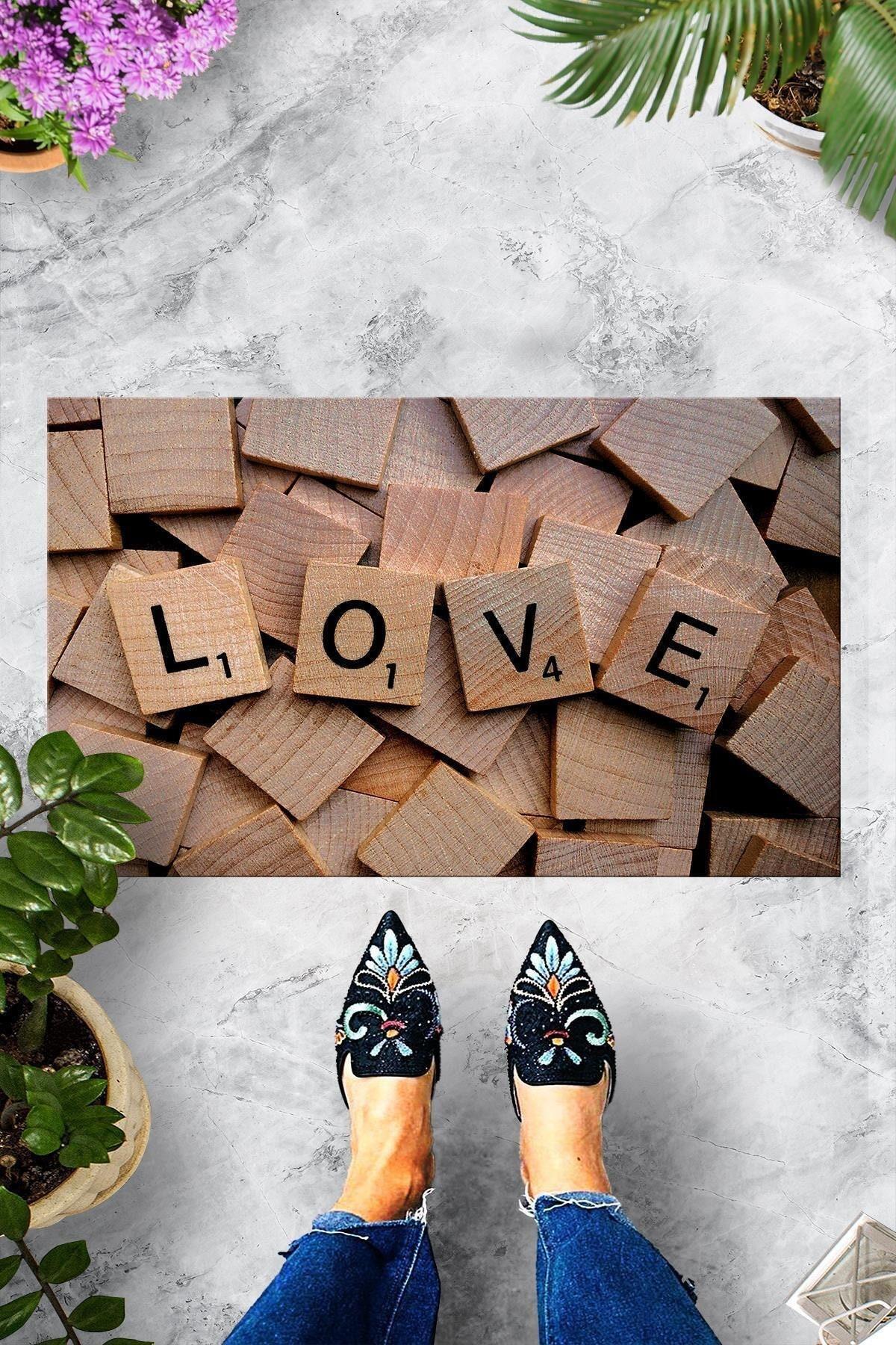 

Коврик Love/передний коврик/подарок на новоселье/многоцелевой коврик/забавный коврик/домашнего декора/дверной коврик