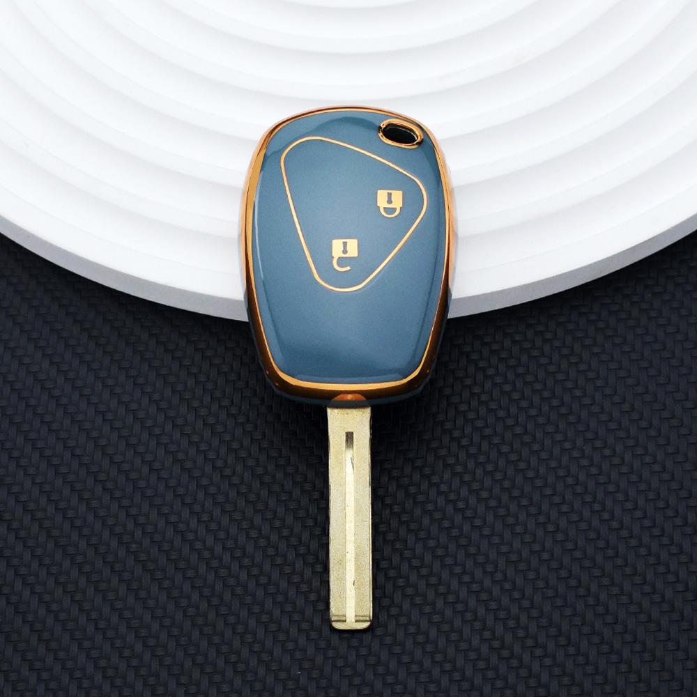 Για Renault Trafic Clio Kangoo Master Modus Twingo Dacia Sandero Duster 2 Κουμπιά TPU Αυτοκινήτου Τηλεχειριστήριο Κλειδί Κέλυφος Θήκη