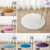 Hand Tufted Soft Sheepskin Rug Chair Cover Bedroom Living Room Mat Round Wool Warm Hairy Carpet Seat Artificial Fur Area Rugs