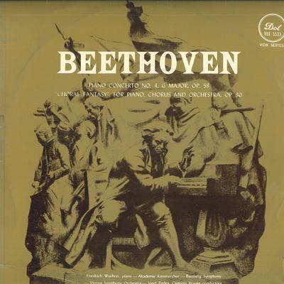 LP Skiva OLIKA - Beethoven: Pianokonsert nr. 4 / C VOX5533 DOT Japan Klassisk Begagnad