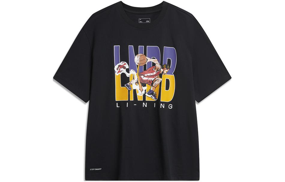 Li Ning Herbal Tea T Shirt Men s Black AHSU675-1 M