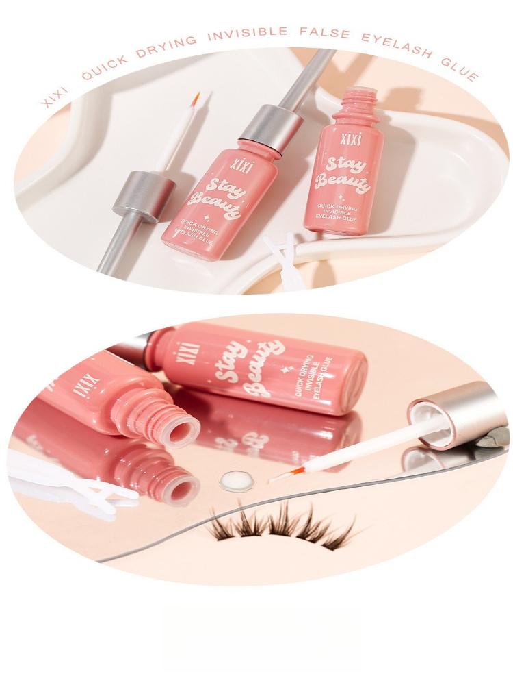 1pc Quick-drying Invisible False Eyelash Glue, Transparent and Natural, a Beginner's Makeup Tool, Long-lasting and Firming