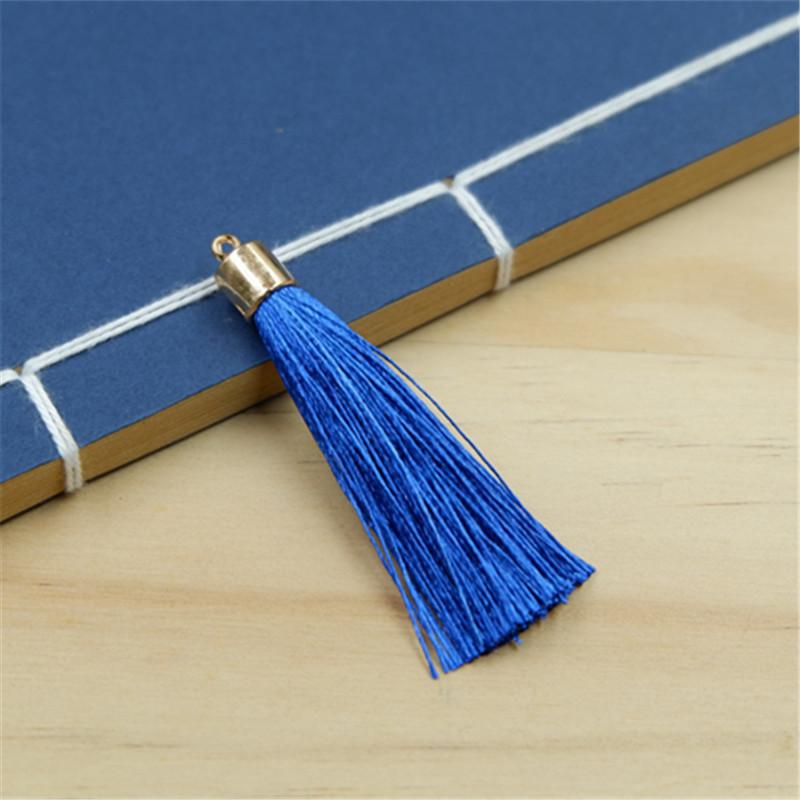 6Cm Small Metal Weight Cap Tassel Suizi Simple Bookmark Fan Decorative Suizi Handmade Tassel
