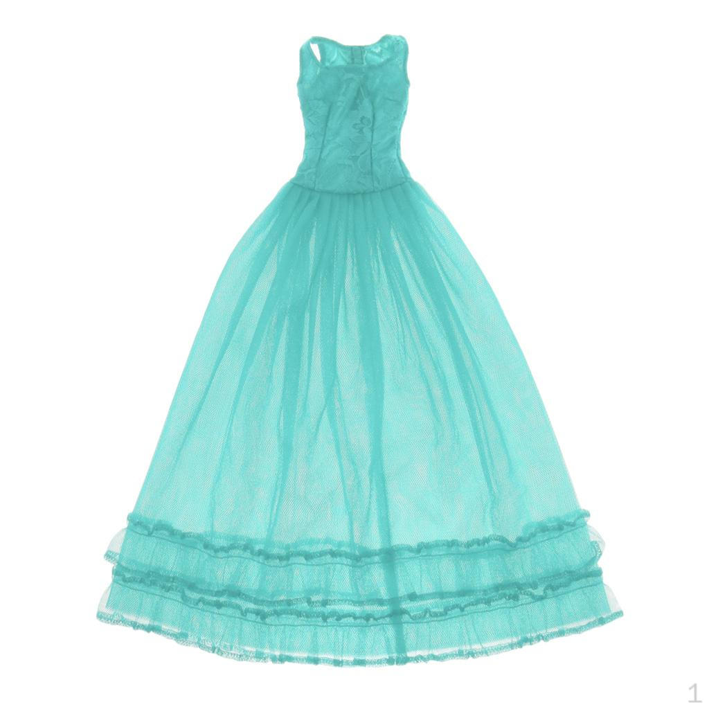 

Doll Gown Long Skirt /3 Accs синій