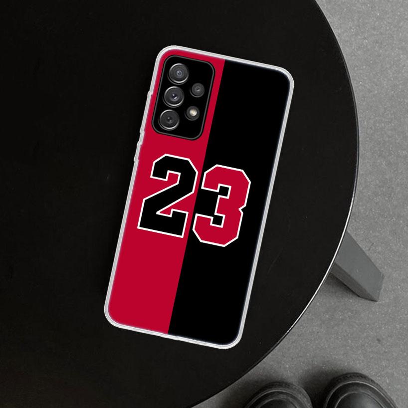 Basketball Number 23 24 Phone Case for Samsung Galaxy A17 A16 A26 A36 A56 A57 A37 A15 A25 A35 A55 A14 A24 A34 A54 A13 A23 A33 A5