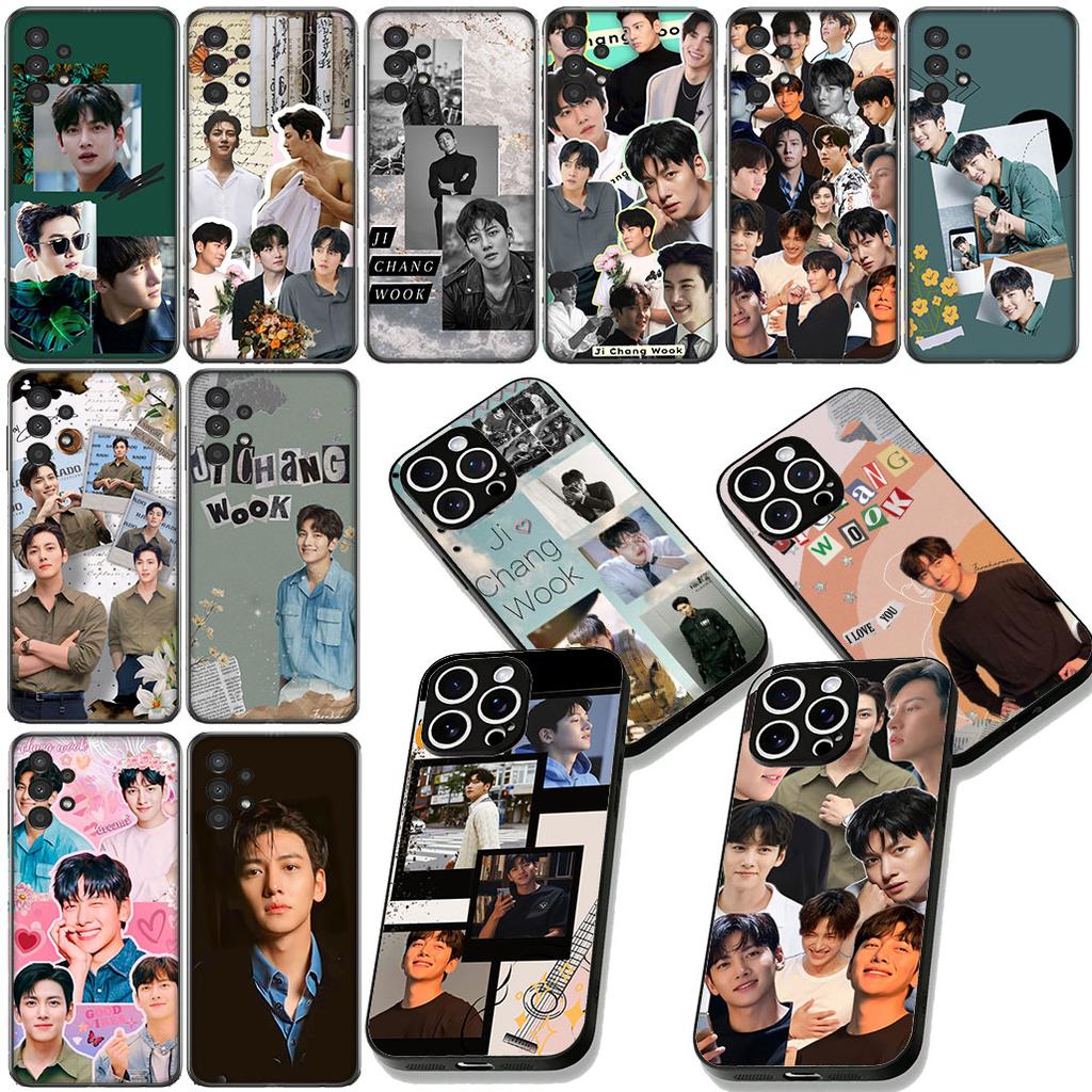 Ji Chang Kpop Wook Poster Phone Case for Samsung Galaxy S25 Edge S24 S23 FE Plus Ultra A16 A15 A55 A57 5G Protective Cover
