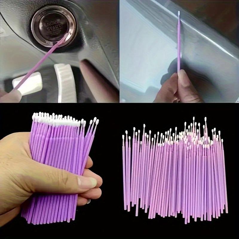 100Pcs Disposable Cotton Swab For Eyelash Adhesive Grafting Precise Application Makeup And Lash Cleaning Beauty Cosmetic Tool