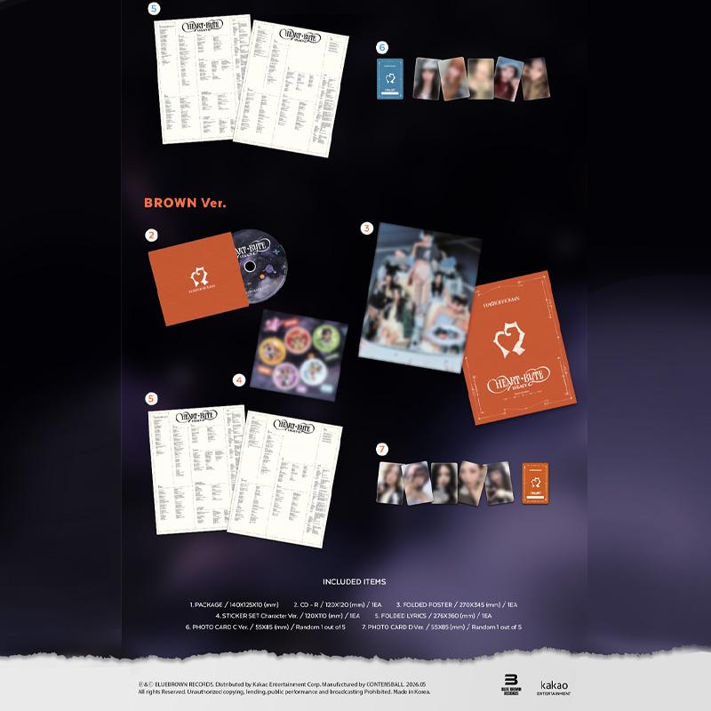 HEART OF WOMAN – THE 1st ALBUM Heart Byte : LEGACY (One Dream Ver.)