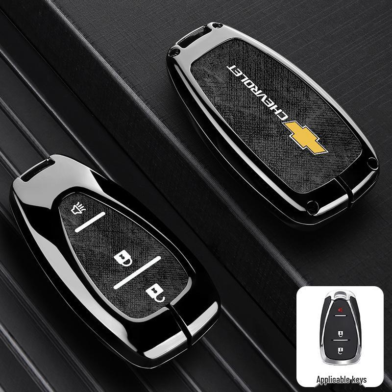 Chevrolet Key Case for Equinox, Malibu XL, Trax, Trailblazer, Orlando, Monza - Car Shell Cover
