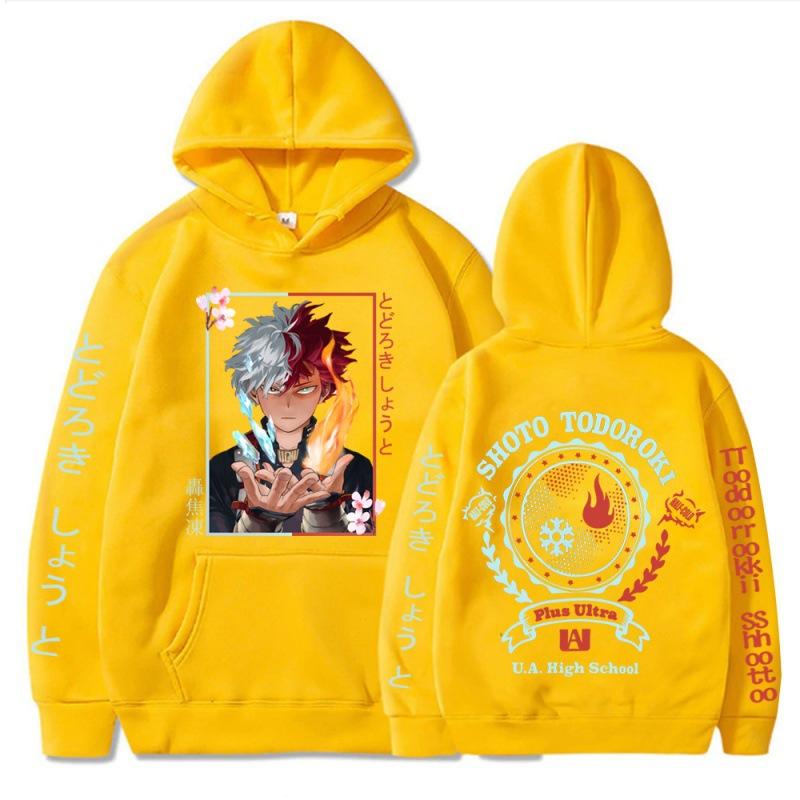 Homa Kendo Anime My Hero Academia Men Hoodies Boys Harajuku Girls Pullover Fancy Music Gift Loose Comfortable Sweatshirt