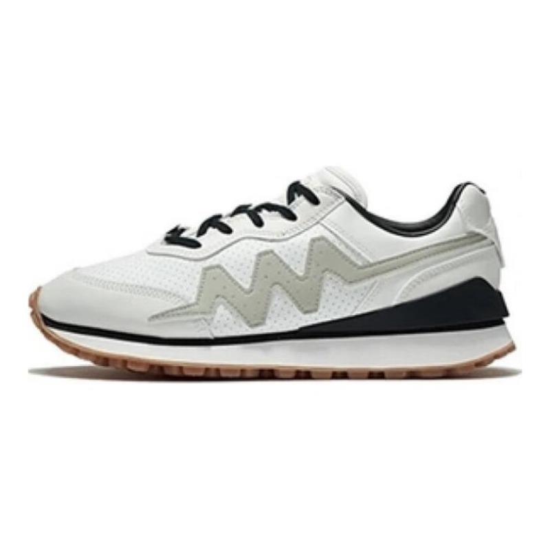 Artist DFT x Li-Ning Wade 001 Low Top Men Casual Shoes Beige Black ABCS001-1 43.5