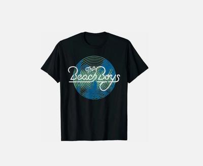 The Beach Boys Band T-shirt Zwart Katoen Unisex Alle Maten S tot 5XL Unisex T-shirt