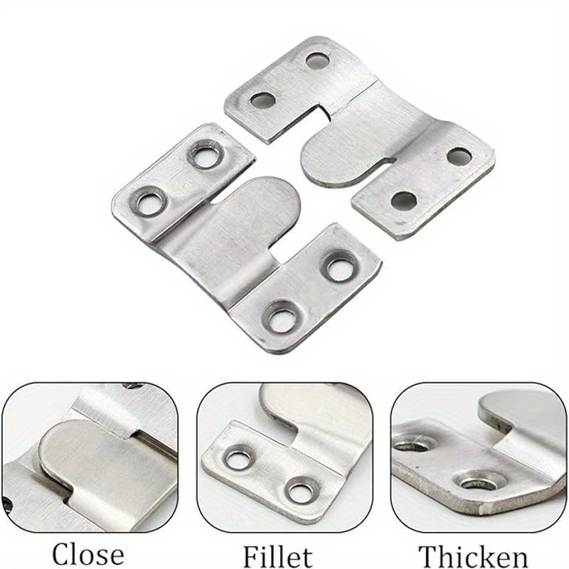 10 Stück Bündige Montagehalterungen Hochbelastbare Bildaufhänger