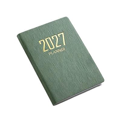 Mini A7 2027 Agenda Book Pocket with Calendar Appointment Book Diary Weekly Planner School Office Supplies