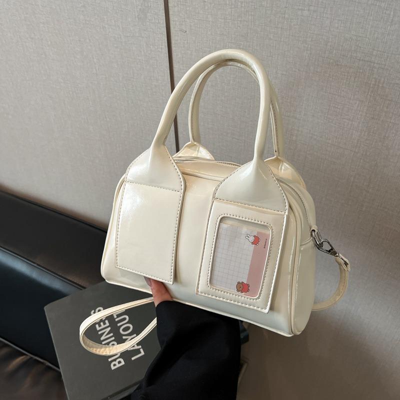 High-end niche silver bag women's new summer versatile messenger bag fashionable portable pillow bag