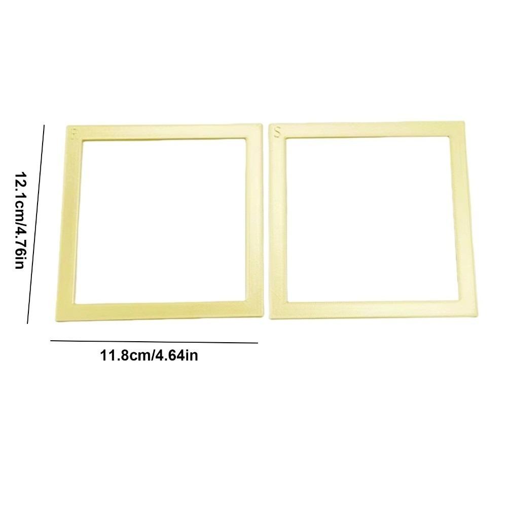 2Pcs DIY Grid Alignment Frames Multi-Specification Diamond Painting Guide Tool