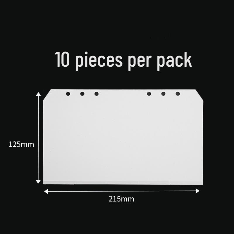 Waterproof Transparent Six-Hole Card and Document Storage Bag