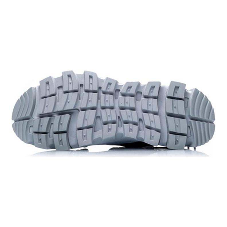 Li Ning Aurora Mountain Travel Slip Resistant, Abrasion Resistant, Thermal Coverage High top Casual Shoes Men's Black AGLP155-4
