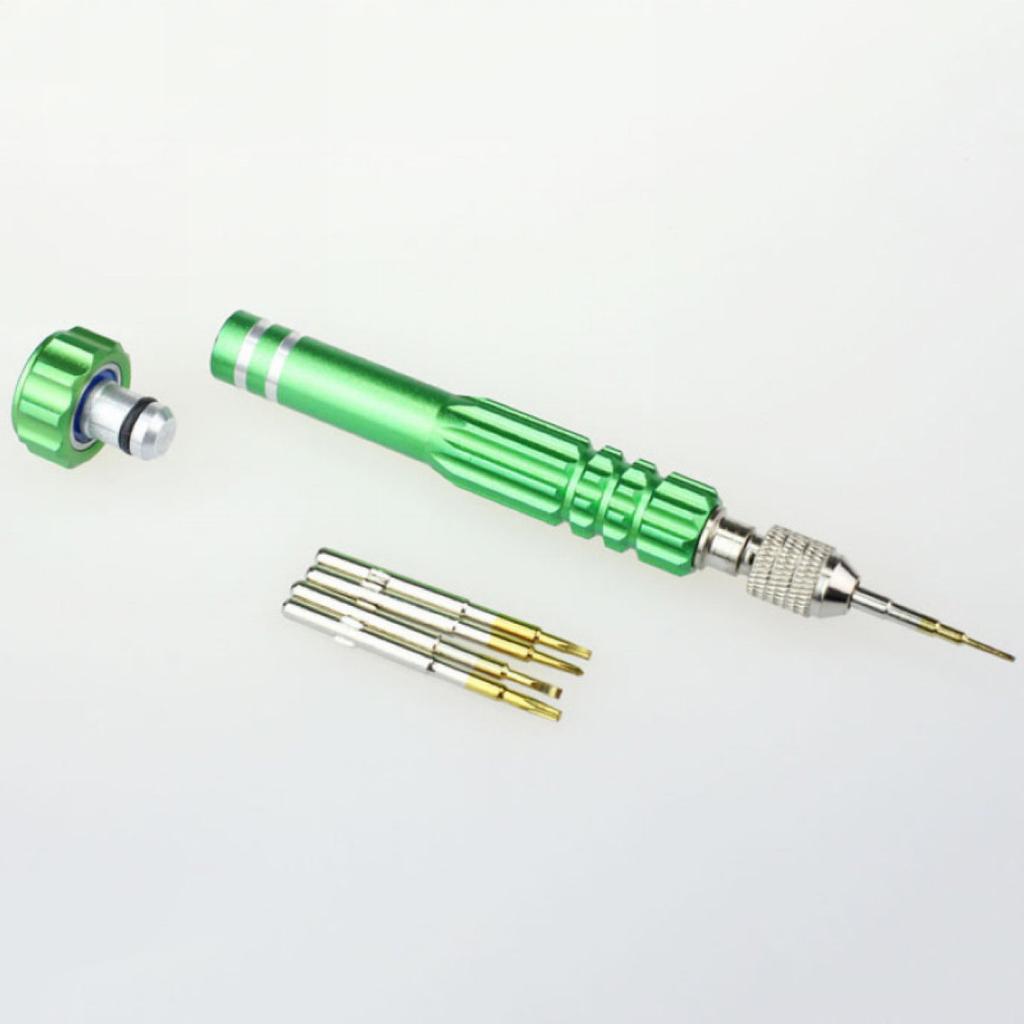 5 in 1 Precision Watch Glasses Maintennance Phone Repair Screwdriver Open Tool Set Kit