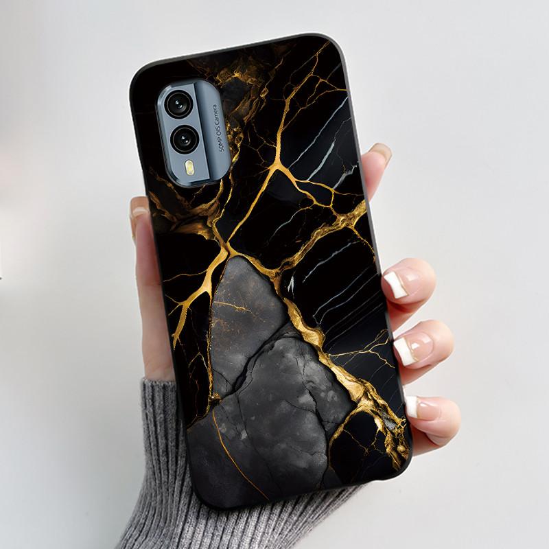 Bumper Rezistent la Șocuri Husa Moale Pentru Nokia X30 5G Drăguț Model Nou Design Carcasă Pentru Nokia XR21 Cu Culoare Jelly Negru Viral Husa