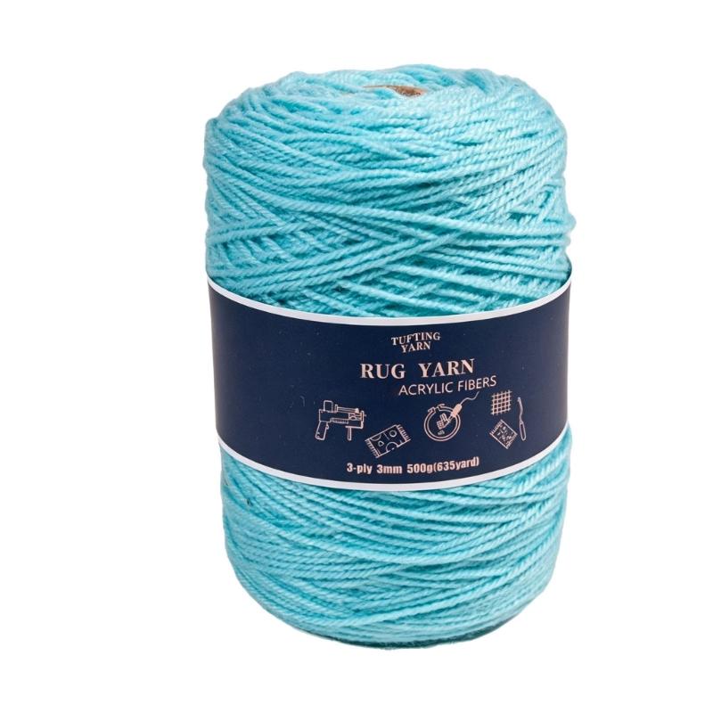 Long Time Use Tufting Yarn In Bright Color Great For Rugs And Decorative Textiles