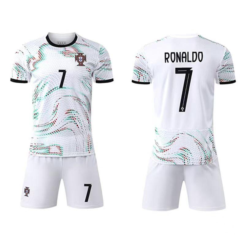 CR7 Portugal Kids Football Kit - Cristiano Ronaldo #7 Jersey for Children